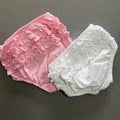 Baby Girl 0-3 months Set 2 Pairs Over Knickers with Ruffles (56 22)
