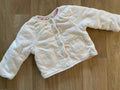 Baby Girl 1 month 4.5kg F&F White Pink Padded Jacket Popper Fastening (41 16)