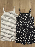 Young Girl age 2-3 years George Set of 2 Short Summer Strappy Jumpsuits