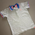Boy age 5 years Next Grey Short Sleeve Polo Shirt (23 06)