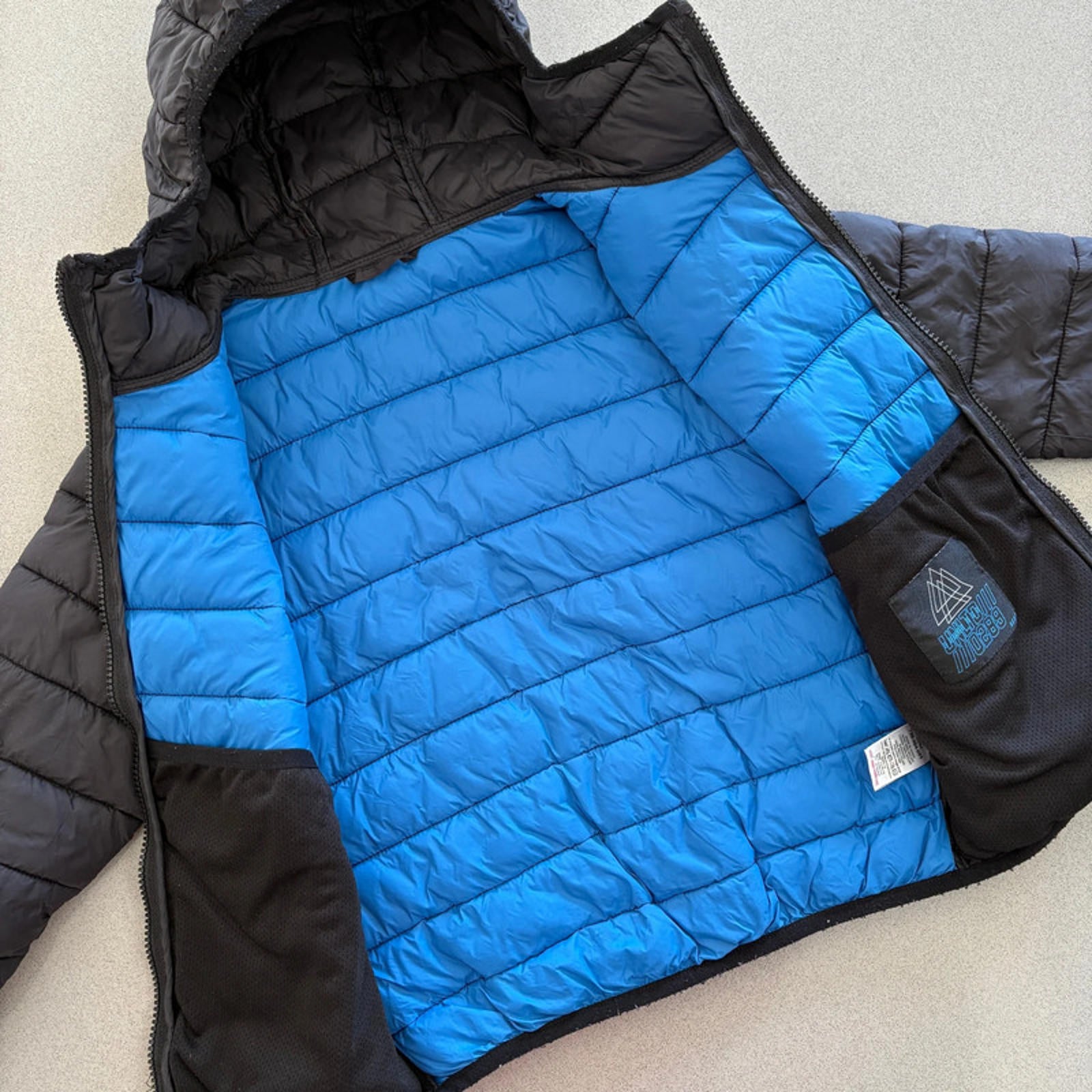 Boy age 6 years Next Black Hooded Padded Coat Anorak (29 07)