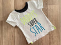 Baby Boy 9-12 months Primark Daddy's Super Star Short Sleeve T-shirt (16 29)