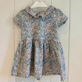 Baby Girl 6-9 months Next Collared Short Sleeve Floral Dress (34 21)