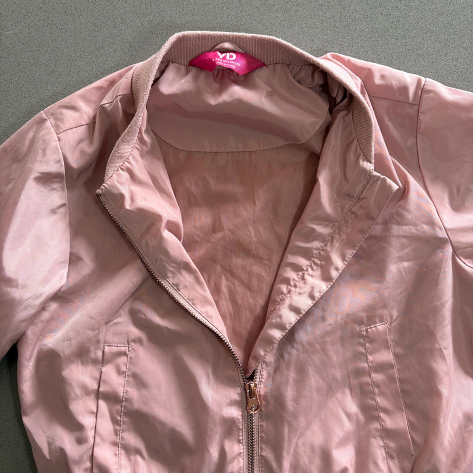 Girl 9-10 years Young Dimension Pink Full Zip Jacket (53 21)