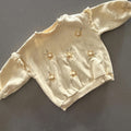Baby Girl 3-6 months F&F Yellow Floral Pullover Sweatshirt (61 21)