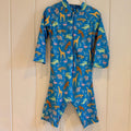 Baby Girl 12-18 months John Lewis Blue Animal Swimming Costume (46 21)