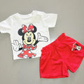 Baby Girl 3-6 months Disney Primark Minnie Mouse Shorts Set (29 32)