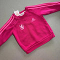 Baby Girl 3-6 months Adidas Pink Sweatshirt Pullover (29 25)