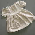 Baby Girl 6 months Jikko Beige Short Sleeve Dress Unworn (63 13)