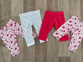 Baby Girl 1 month 4.5kg F&F 4 Pairs Leggings Pink Floral Spotty
