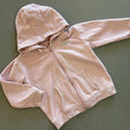 Young Girl 4-5 years Matalan Pink Full Zip Hoodie (53 16)
