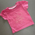 Baby Girl 0-3 months Primark I'm Pretty Amazing Pink Gold T-shirt (27 17)