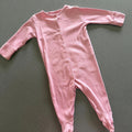 Baby Girl 3-6 months Next Pink Sleepsuit Babygrow (52 03)