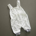 Baby Boy 3-6 months My Little Chick White Jersey Dungarees (54 06)