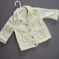 Baby Girl 0-3 months F&F Yellow Flower Denim Twill Cotton Jacket  (48 11)