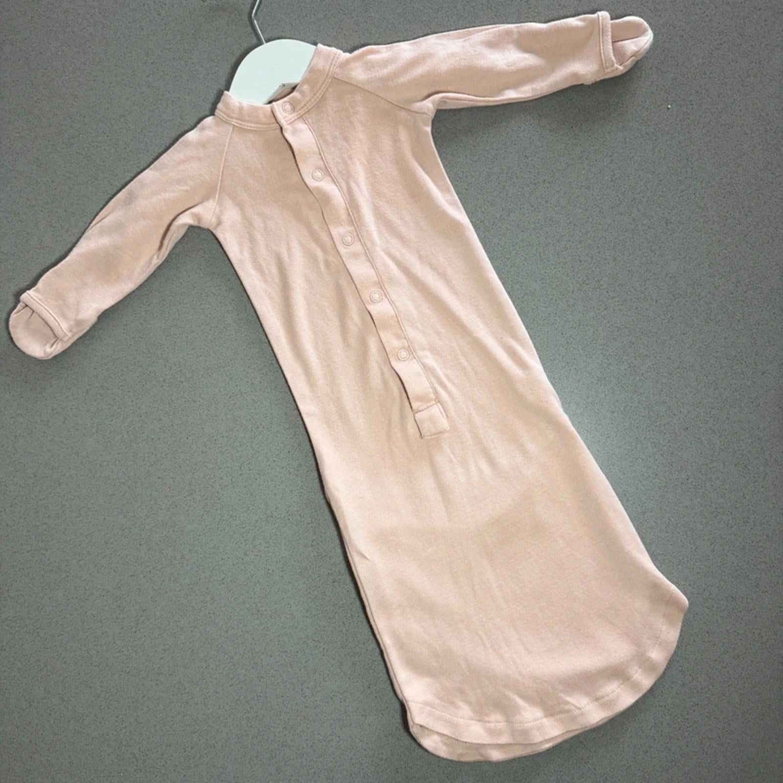 Baby Girl 0-3 months  Goumi 24 Hour Convertible Sleep Gown (24 08)