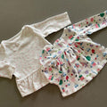 Baby Girl 0-3 months Marks and Spencer 2 Long Sleeve Tunics Tops  (43 13)