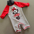 Baby Girl 3-6 months Disney Primark Minnie Mouse Swimming Suit (61 11)