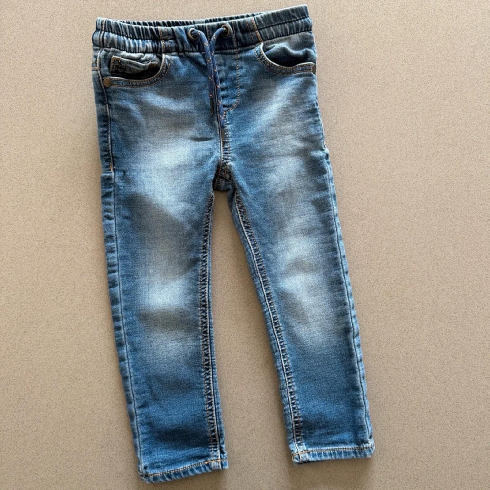 Boy age 2-3 years Next blue Denim Elasticated Jeans (49 17)