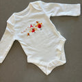 Baby Boy Girl Unisex 0-3 months George Christmas Robin  Bodysuit (51 14)