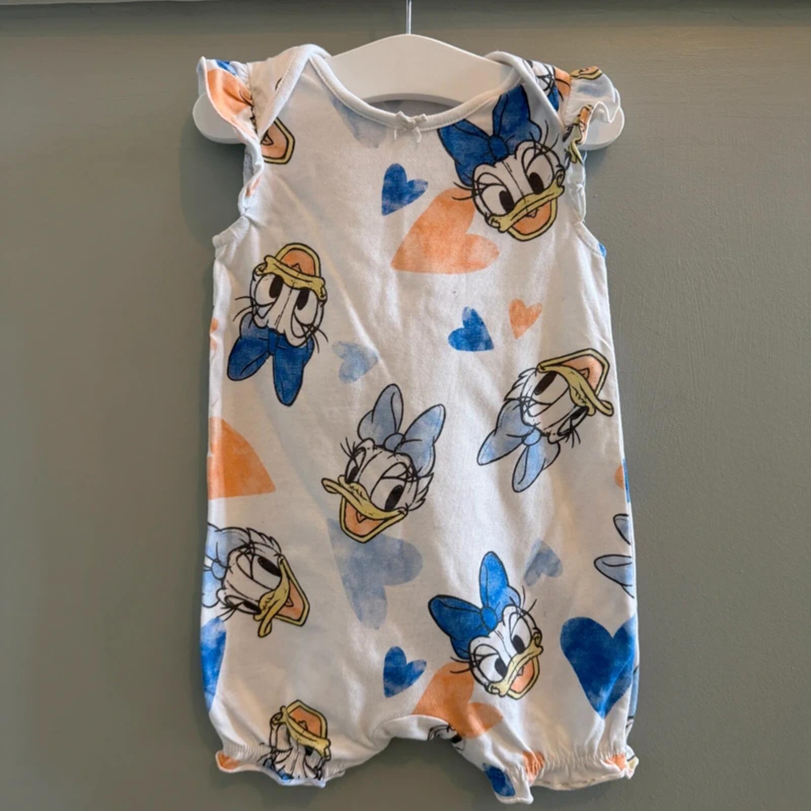 Baby Girl 3-6 months George Disney Daisy Duck romper (27 13)