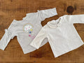 Baby Girl 0-3 months Nutmeg M&Co 2 Long Sleeved Tops (16 05)