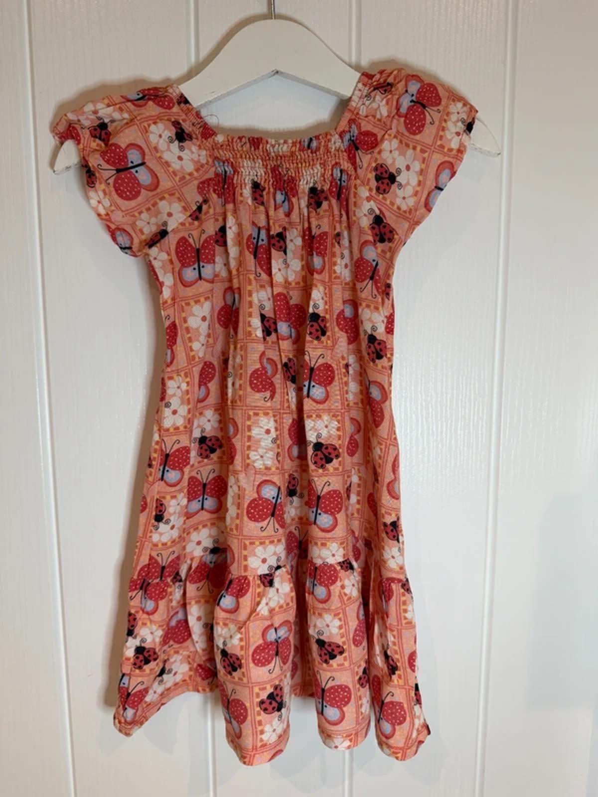 Baby Girl 1 year Dila Orange Summer Dress (49 05)