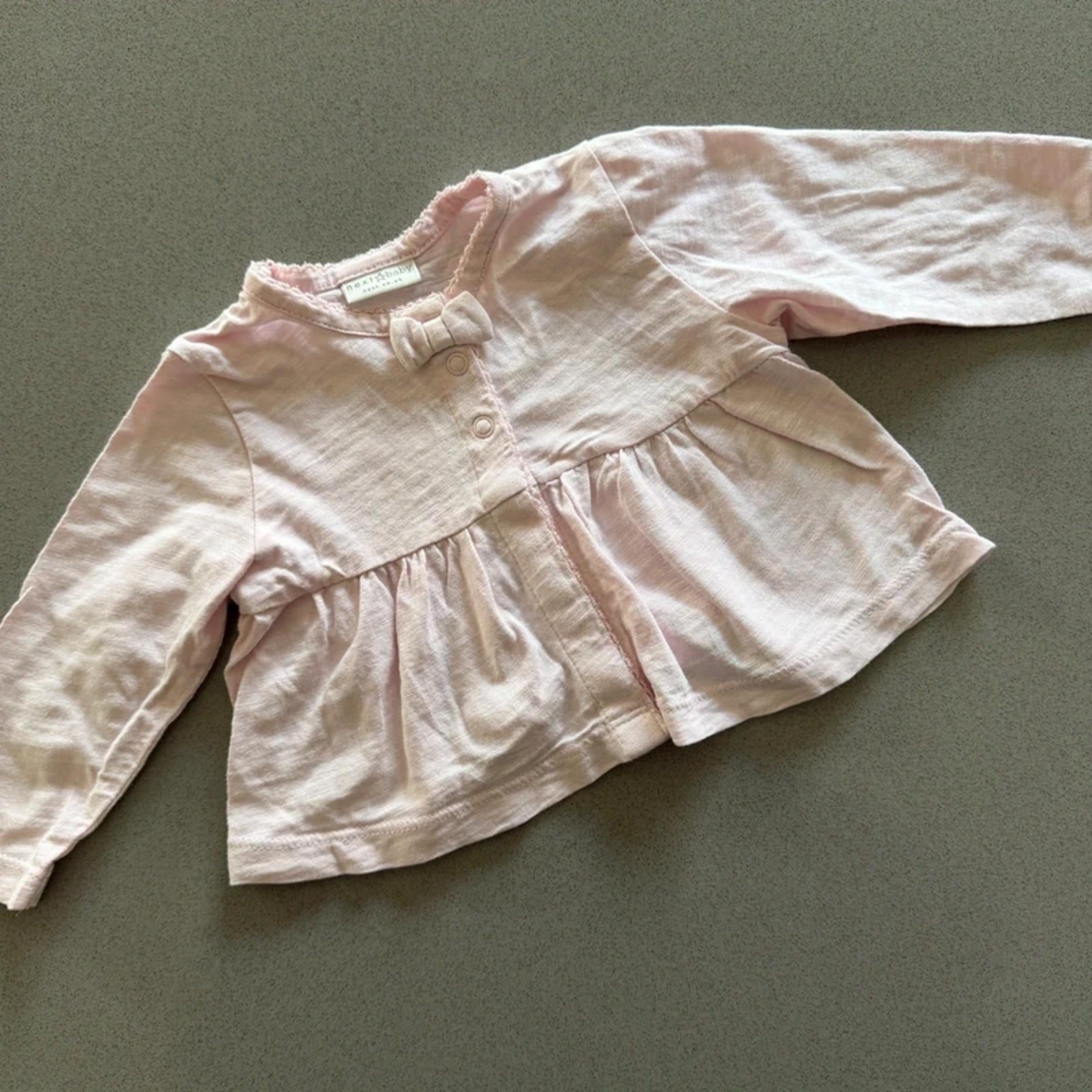 Baby Girl 3-6 months Next Pink Matinee Style Jacket (51 27)
