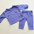 Baby Girl 0-3 months George Navy Blue 2 Piece Outfit with Heart Pocket (23 04)