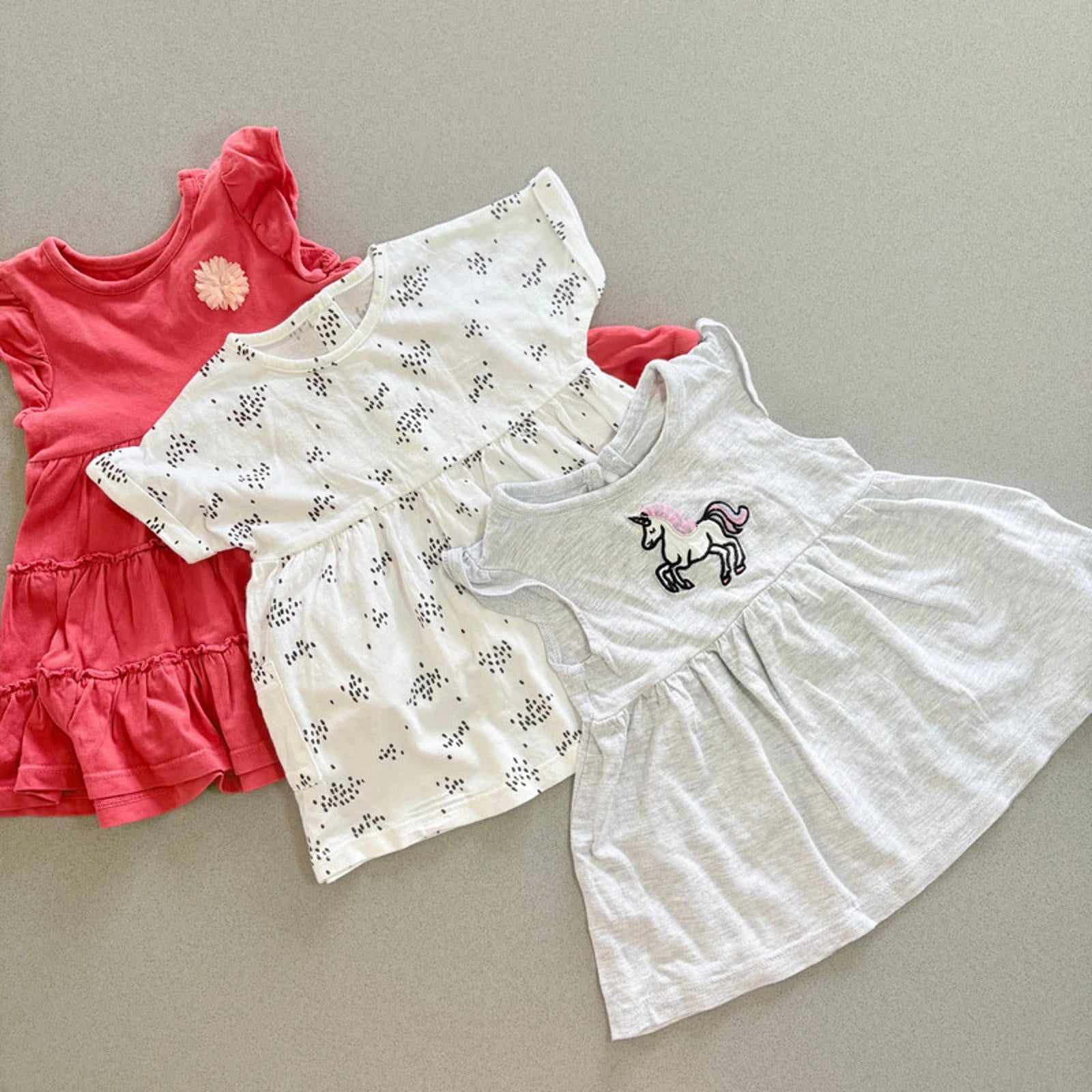 Baby Girl 3-6 months Primark Matalan Nutmeg 3 summer Dresses (22 28)