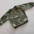 Baby Boy 3-6 months Primark Green Dinosaur Sweatshirt (44 14)