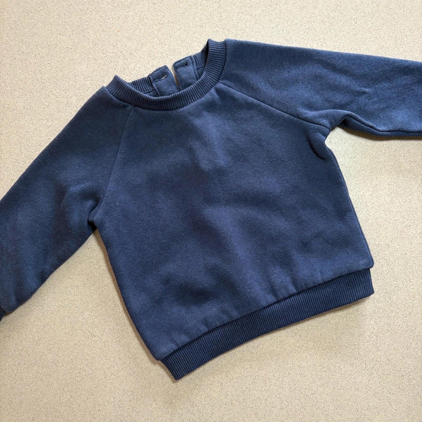 Baby Boy 0-3 months Matalan Blue Sweatshirt Pullover (41 07)