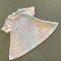 Baby Girl 6-9 months Shein Tie Dye Purple Pink T-Shirt Dress ALine (41 15)