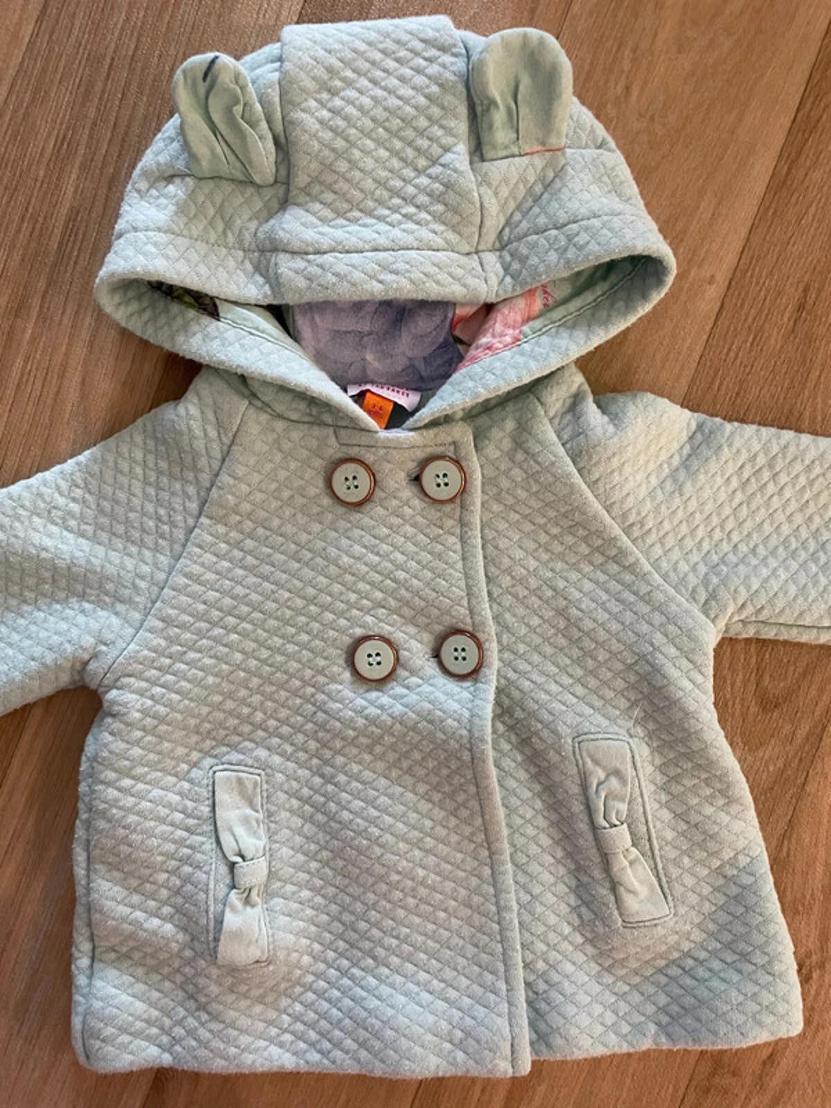 Baby Girl 3-6 months Ted Baker Smart Formal Occasion Dress & Jacket Outfit