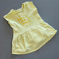 Baby Girl 3-6 months Next Yellow Cap Sleeve One Of a Kind Dress (51 29)
