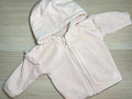 Baby Girl First Size 4.1 Kg George Pink Full Zip hoodie with Ruffles (38 16)