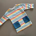Baby Girl 9-12 months Next Striped Jersey Dress with Pockets (52 27)