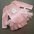 Baby Girl 12-18 months George Halloween Pink Tutu Bodysuit Otufit (51 32)