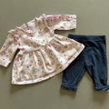 Baby Girl Newborn Matalan Pink Rainbow Tunic Outfit (41 28)