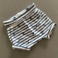 Baby Boy 2-4 months H&M Organic Blue Striped Disney Mickey Mouse Shorts (29 14)