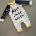 Baby Boy 1 month F&F Ahoy There Matey Long Sleeve Romper (32 19)