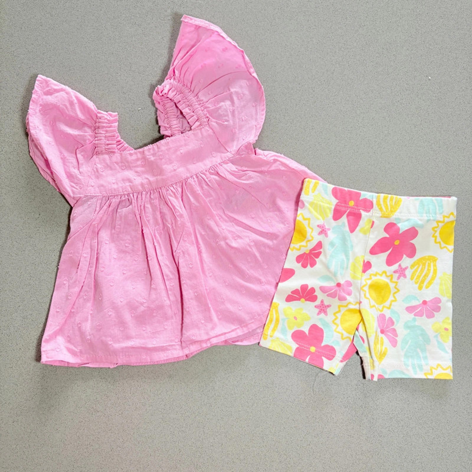 Baby Girl 0-3 months Primark Pink Summer Outfit Shorts (20 25)