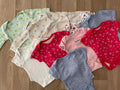 Baby Girl 1 month 4.5 Kg Big Bundle 10 Short Long Sleeve Bodysuits (34 04)