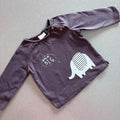 Baby Boy 6-9 months Next Grey Long Sleeve Top Dream Big Elephant (27 27)