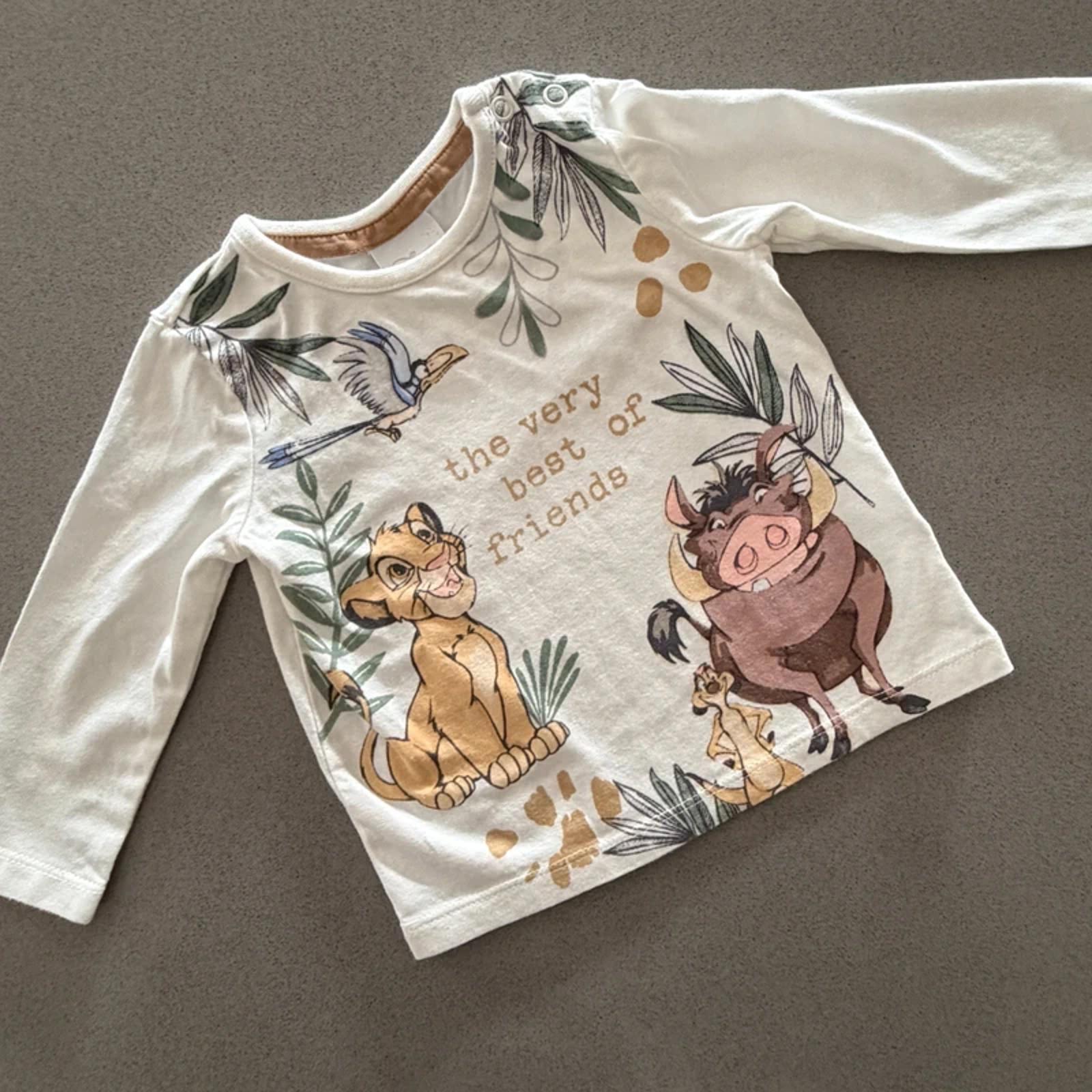 Baby Girl Boy Unisex 3-6 months Disney Lion King T-shirt (61 19)