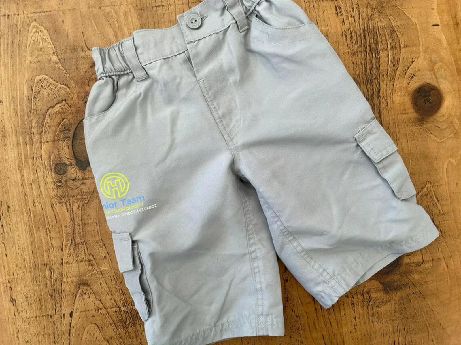 Baby Boy 18-24 months grey HEAD Long Shorts Button Fastening  (32 17)