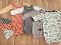 Baby Boy Girl Unisex 6 months 4 Long Sleeve Gowns Elasticated with Hats (20 13)