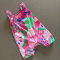 Baby Girl 6-9 months F&F Pink Fruit Summer Romper (49 11)