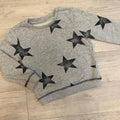 Baby Boy 18-24 months Marks and Spencer Grey Blue Star Sweatshirt (16 02)