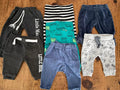 Baby Boy 0-3 months Bundle 7 Pairs Bottoms Legging Joggers  (41 34)